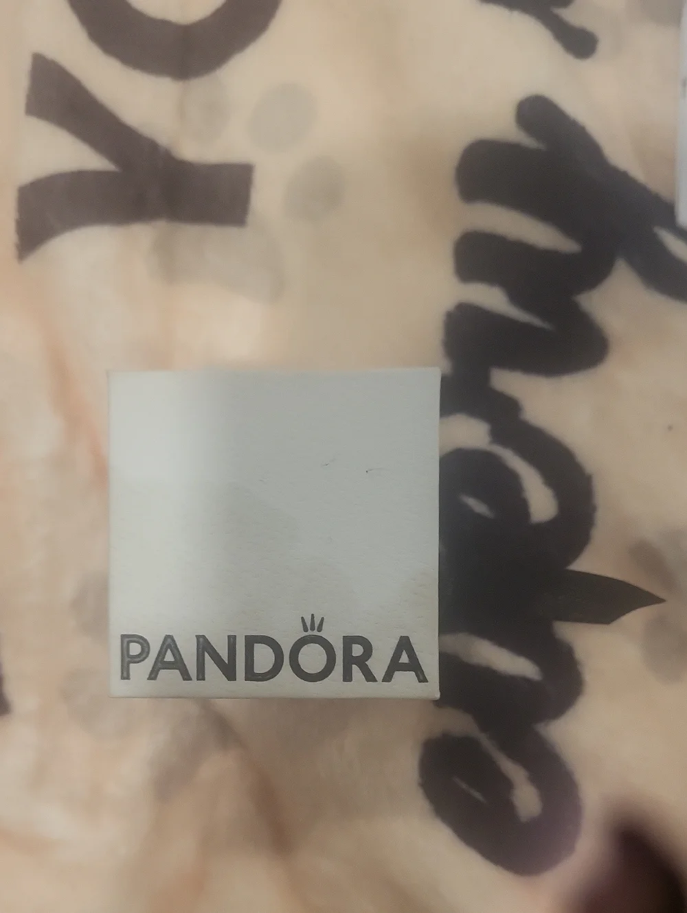Pandora Pave Rose Gold Ring Boxed Pandora Tote Beautiful - Picture 5 of 6